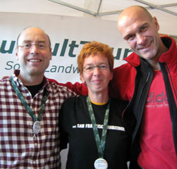 Martin, Sonja, Christian (vlnr)