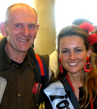 Wolfgang mit Miss Mallorca