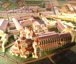 Foto 2: Cluny vor 1789 (Modell) 